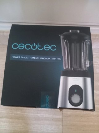 Batidora Cecotec Power Black Titanium 1800W