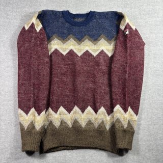 Maglione Fila Vintage Uomo Taglia L Pura Lana