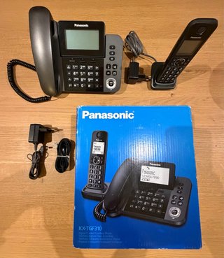 Teléfono Fijo Inalámbrico Panasonic KX-TGF310
