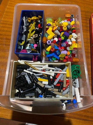 Grande lotto di pezzi LEGO