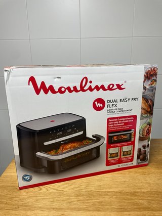 Freidora de Aire Moulinex Dual Easy Fry Flex 9L