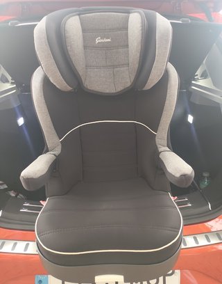 Silla de coche Giordani gris y negro