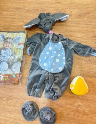 Disfraz de Ratón para Bebé (3-6 meses)