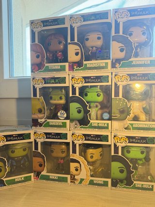 Lote 10 Funko Pop She-Hulk Marvel