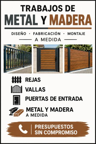 Rejas, Vallas y Puertas a Medida