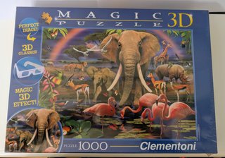 Puzzle 3D Clementoni 1000 piezas Animales