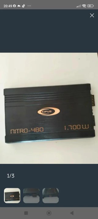 Etapa de Potencia Kipus Nitro-480 1700W