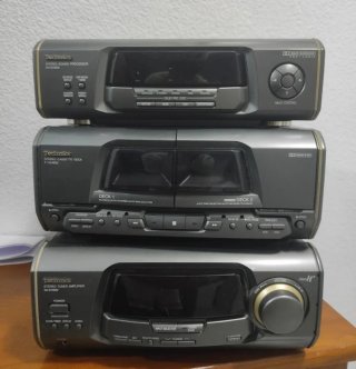 Equipo de música radio Technics tuner SA-EH600