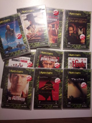 Pack 10 DVD El País Cine Aventura
