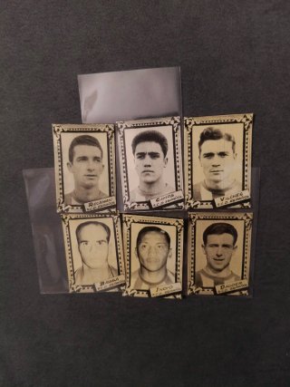 6 Cromos Fútbol Liga 59-60 RCD Español