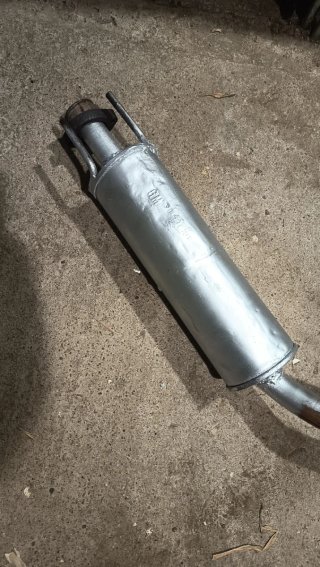 Silenciador Intermedio vacío Opel Astra
