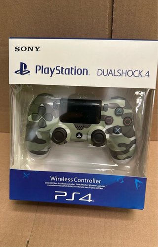 Mando PS4 DualShock 4 Camuflaje verde blanco