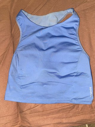 Top sportivo Domyos blu