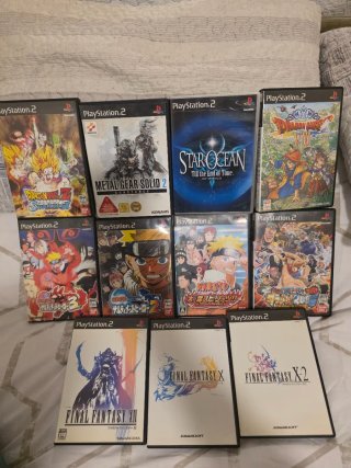 Lote 11 Juegos PS2 (Japón)