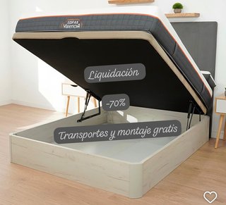 Canapé y colchón