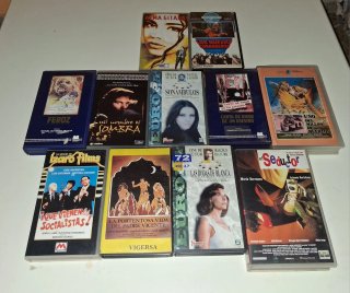 Lote 11 Películas VHS Cine Español