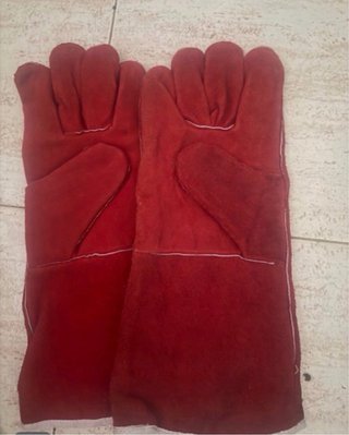 Guantes de Soldador Rojos