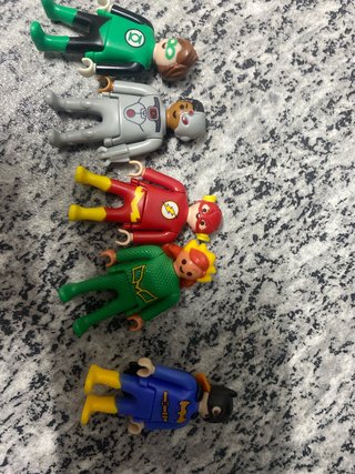 Set de 5 Figuras Playmobil Superhéroes