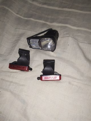 Set de 3 Luces para Bicicleta