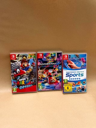 3 Juegos Nintendo Switch