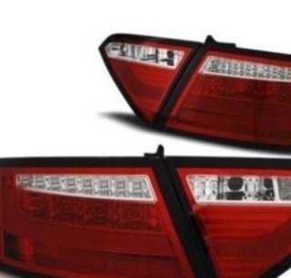 Pilotos traseros Led Bar Audi A5 07-12 Transparent