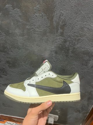 Nike Air Jordan 1 Low Travis Scott Olive