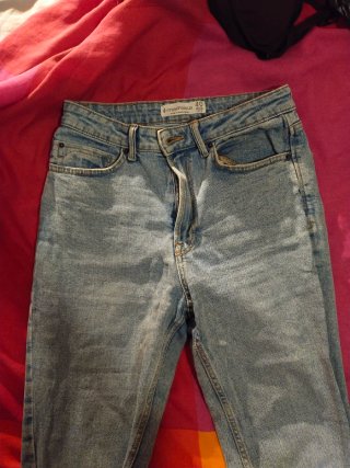 Vaqueros Mom Fit Stradivarius Talla 40