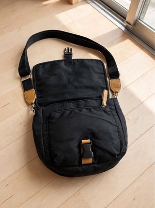 Bolso Bandolera Negro Casual