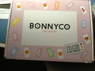 Caja de Luz BONNYCO Pink Light Box