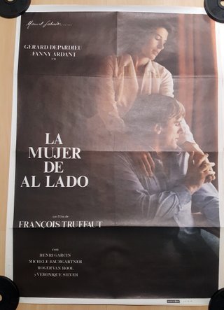 Cartel original La mujer de al lado (1982)
