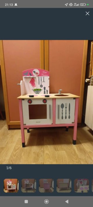 Cocina Infantil de Madera Janod