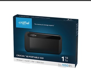 Disco duro externo SSD Portátil Crucial X8 1TB