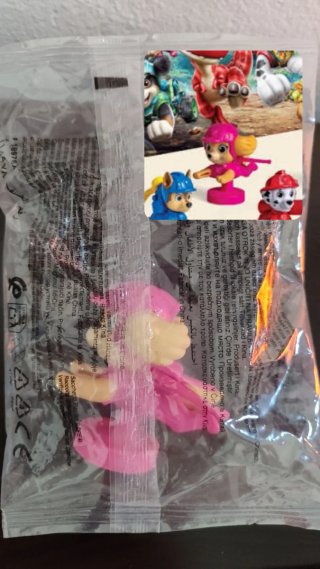 Figura Skye Patrulla Canina Burger King