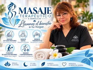 Masajista terapéutica profesional