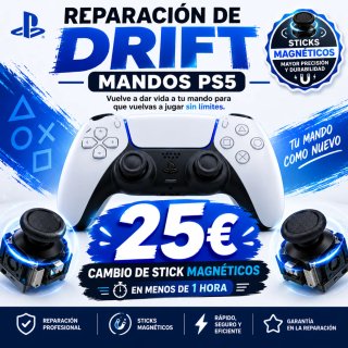 Reparación mando PS5 Dualsense #drift
