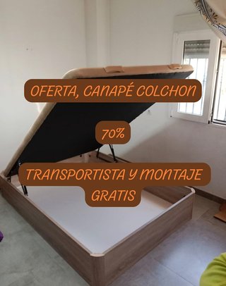 Canapé y colchón