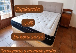 Canapé y colchón