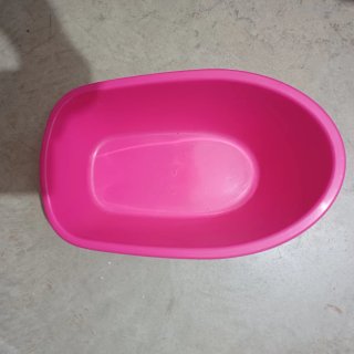 Bañera para bebé rosa