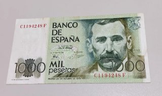 Billete 1000 Pesetas 1979