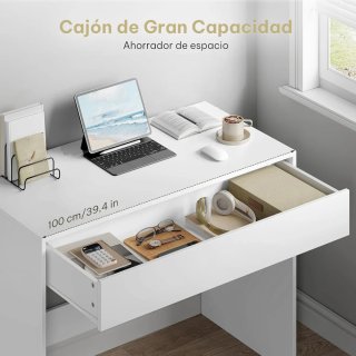 Escritorio Blanco con Cajón