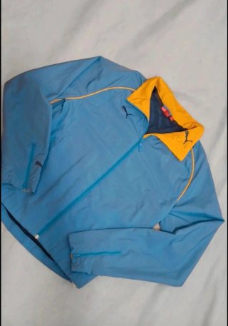 Giubbotto Sportivo Puma Blu e Giallo