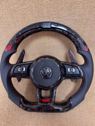 Volante Volkswagen con Acabado Forged Carbon