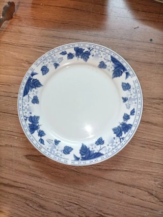 Plato de Porcelana Estilo Retro