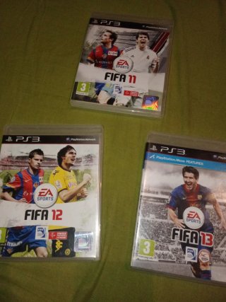 3 Giochi PS3: FIFA 11, FIFA 12 e FIFA 13