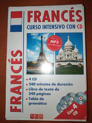 Curso Intensivo de Francés con 4 CD