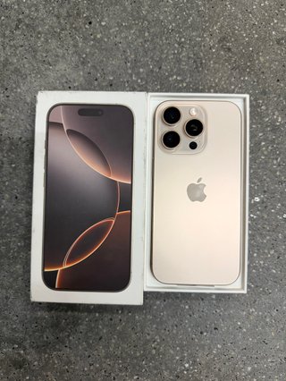 iPhone 16 Pro Dorado