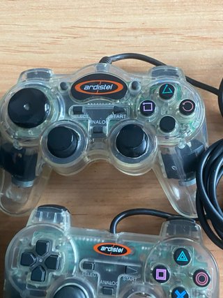 1 Mando PS2 Ardistel Transparente play station 2