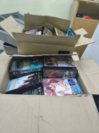 Pack de películas en formato VHS