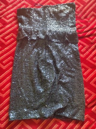 Vestido de lentejuelas negro