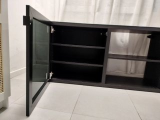 Mueble TV IKEA Negro